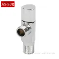 Zinc Alloy Handle Brass Angle Stop Valve